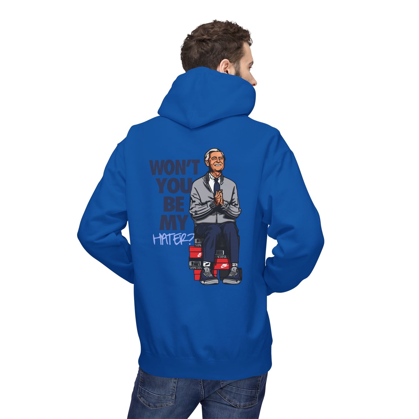 "Won't You Be My Neighbor" Mister Rogers Hoodie Tribute Graphic Hoodie