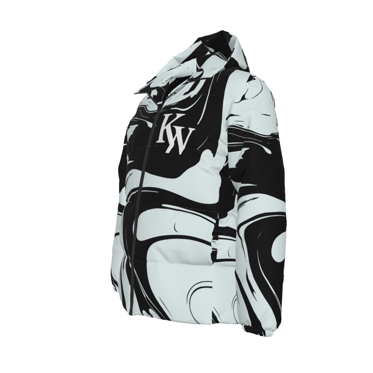 'Exotic' Black & White KeyWear Jacket