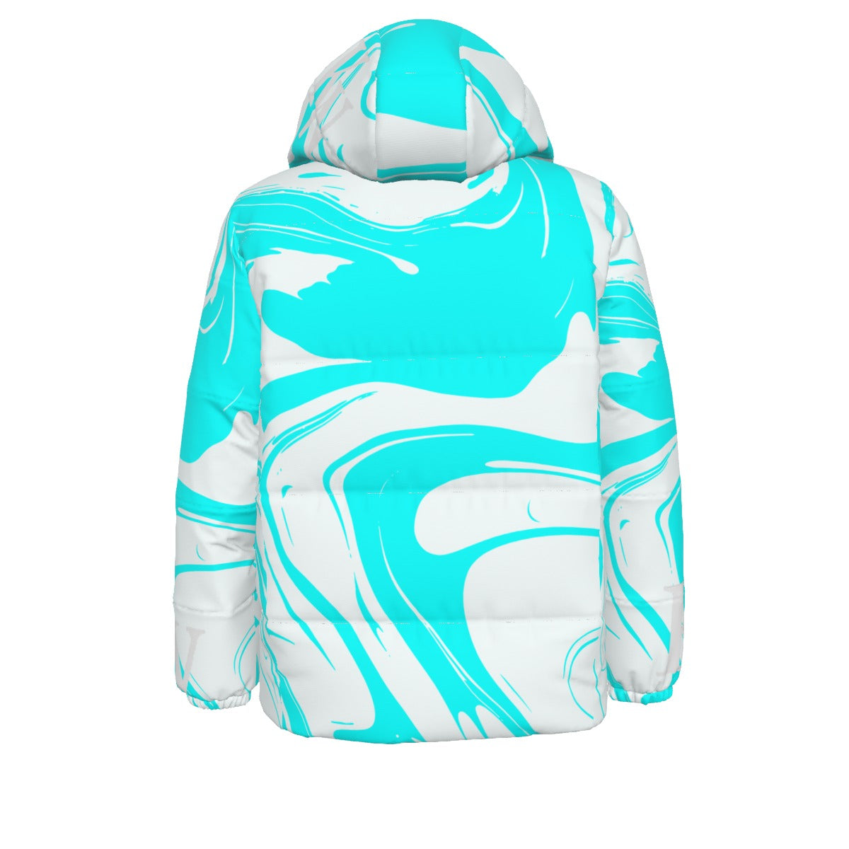 'Frost Marble' KeyWear Puff Jacket