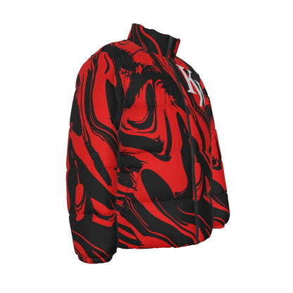 Rodman Graffiti Face Puff Jacket