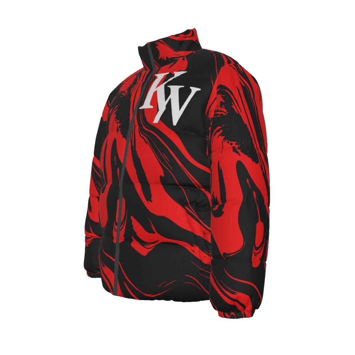 Rodman Graffiti Face Puff Jacket