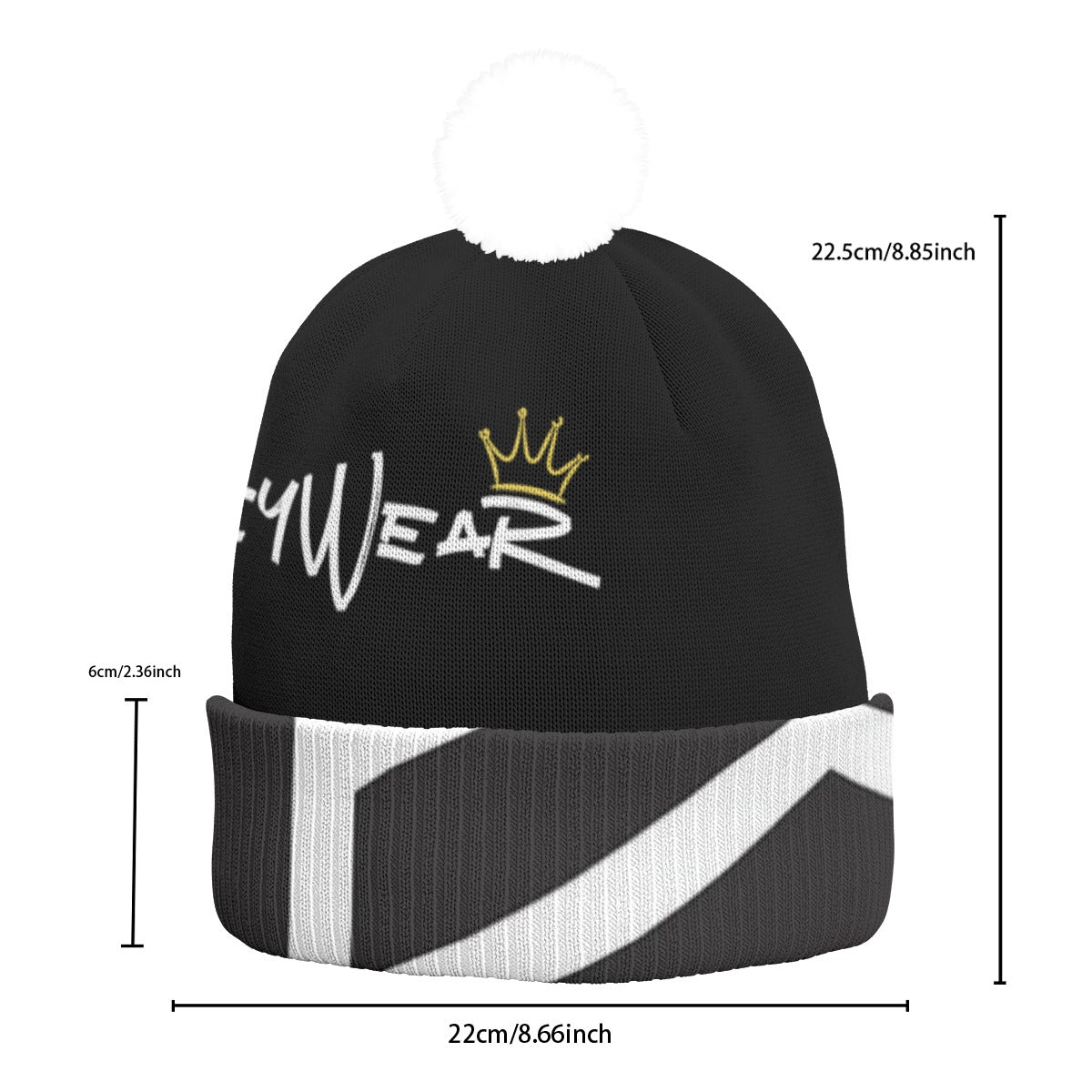 KeyWear Pom-Pom Beanie