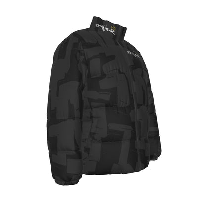 'Black Hawaiian' KeyWear Puff Jacket