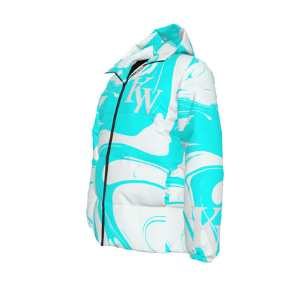 'Frost Marble' KeyWear Puff Jacket