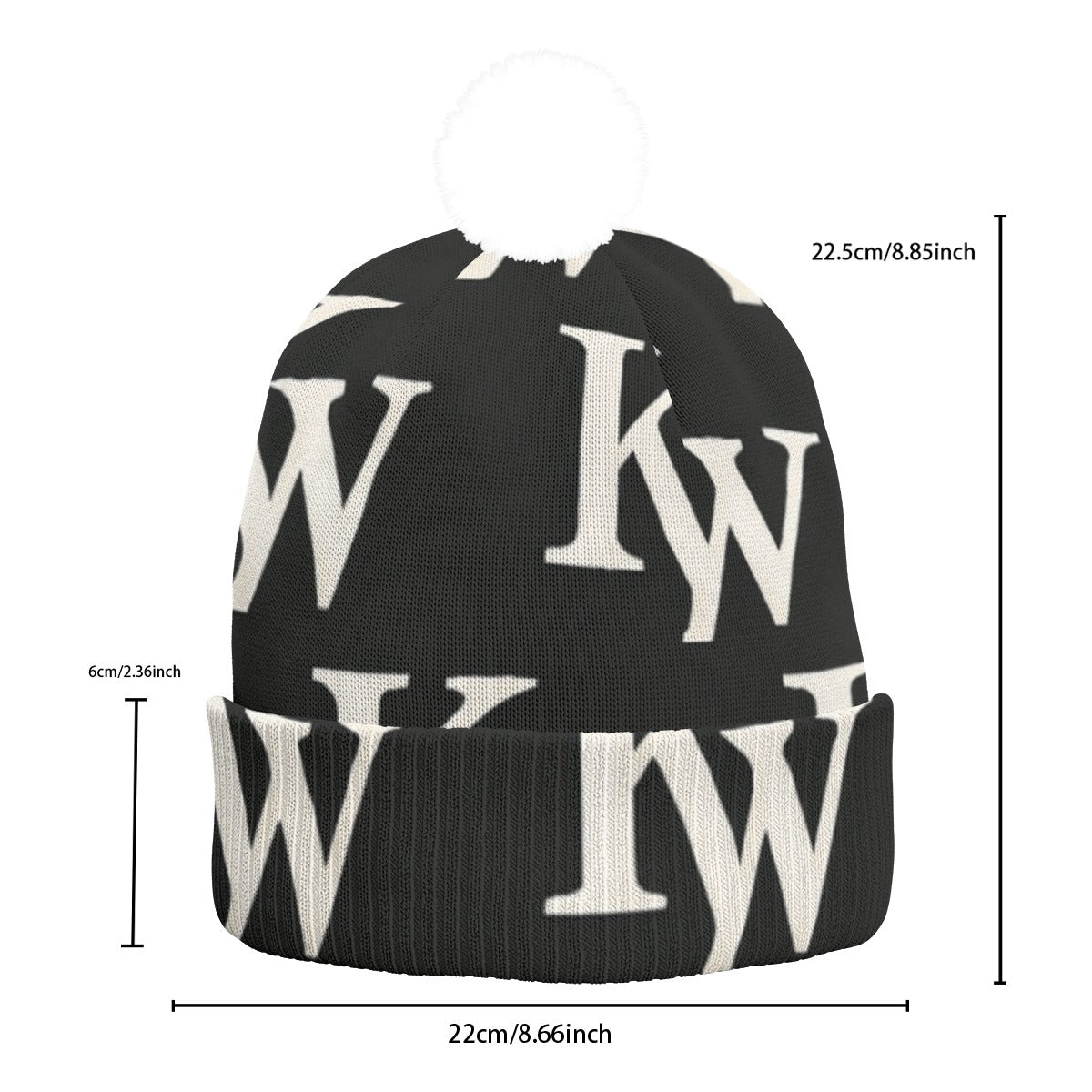 KeyWear Pom-Pom Beanie