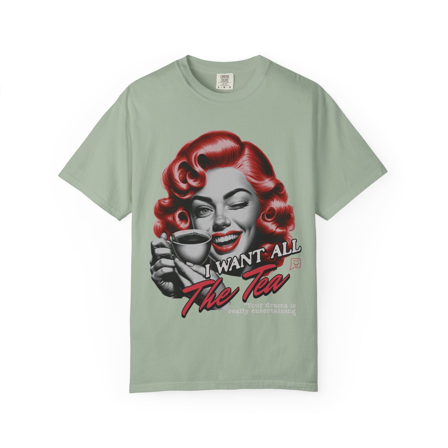 "I Want All The Tea" Retro T-shirt