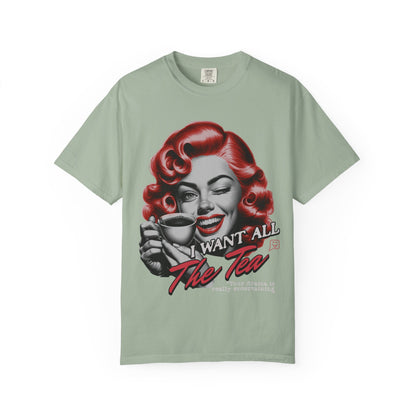 "I Want All The Tea" Retro T-shirt