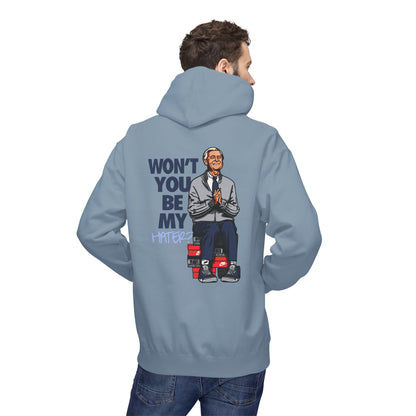 "Won't You Be My Neighbor" Mister Rogers Hoodie Tribute Graphic Hoodie