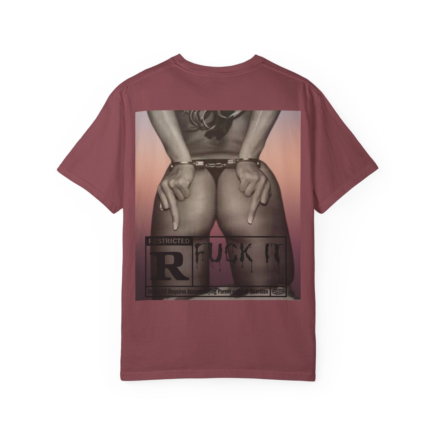 Keywear Customs Graphic T-Shirt — 'Fuck It' Back Print Provocative Streetwear