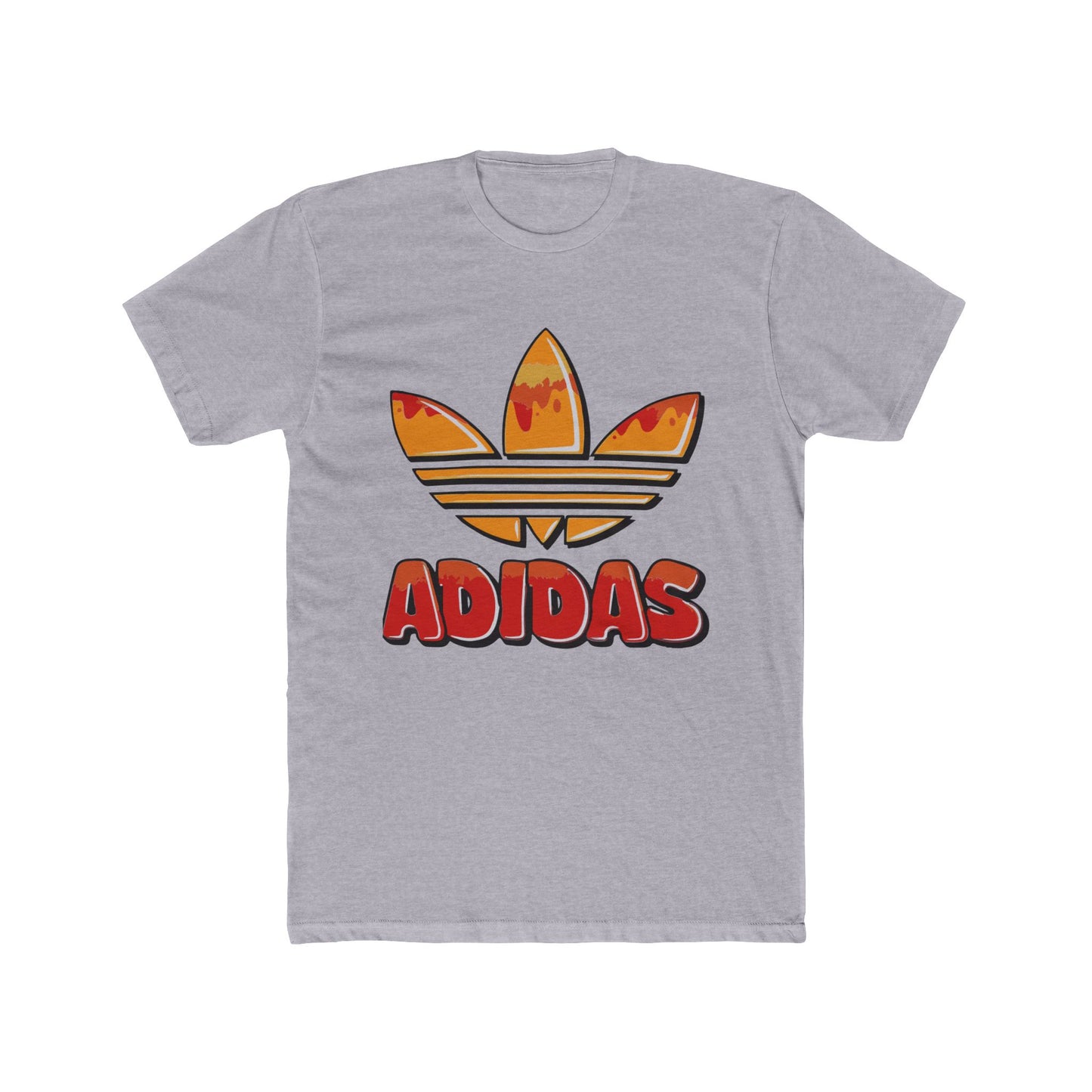Vintage Flame Adidas Logo T-Shirt