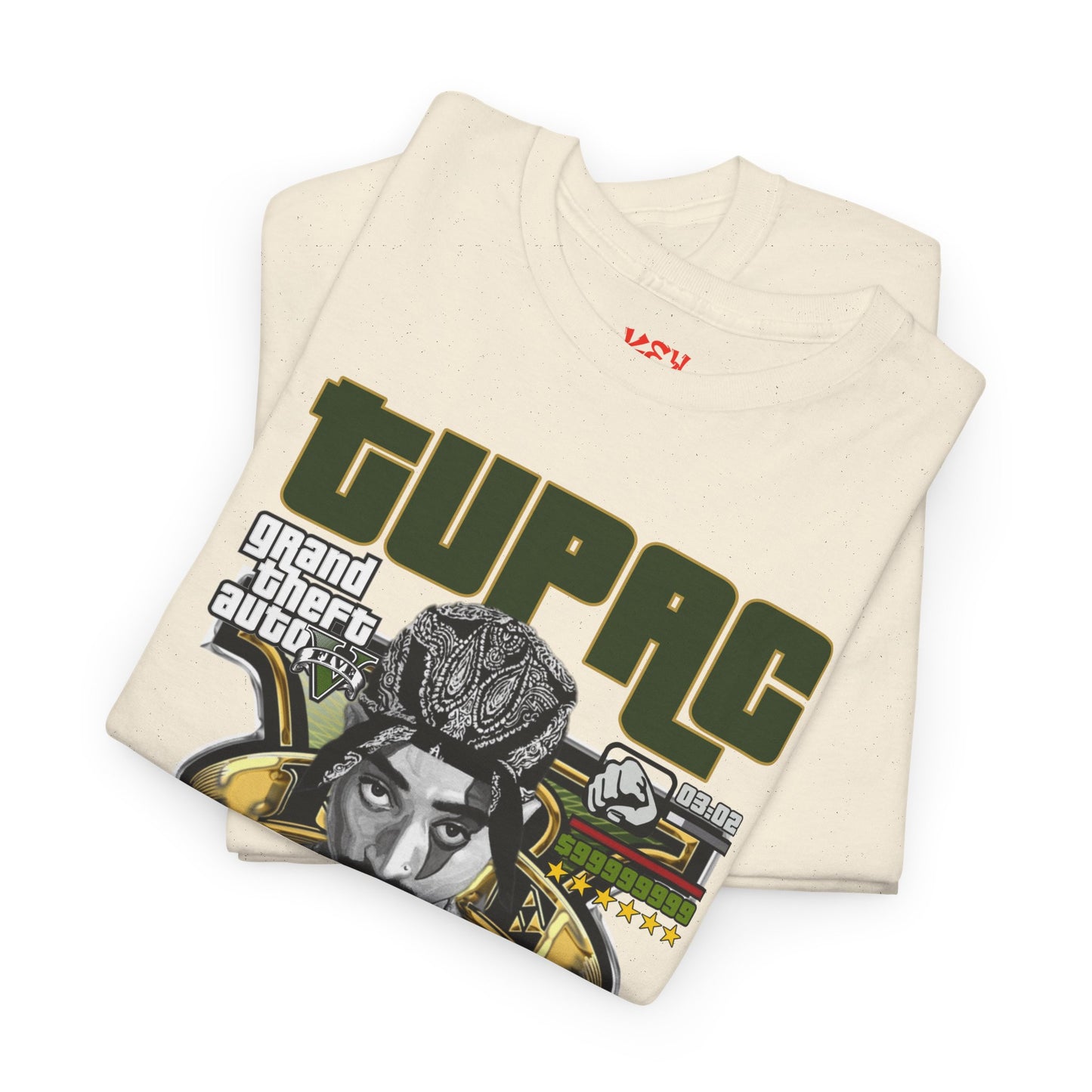 2pac Tribute Unisex Heavy Cotton Tee