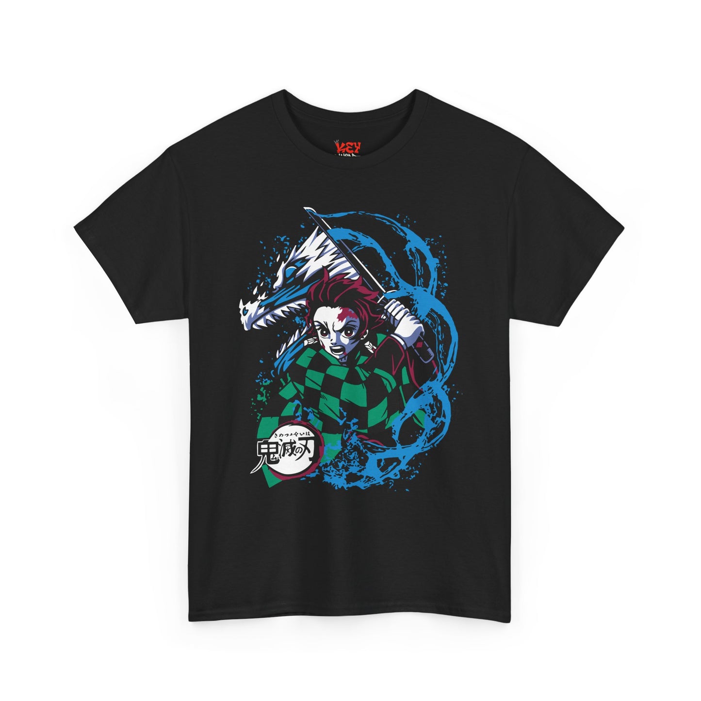 Demon Slayer Tanjiro Graphic Tee — Water Breathing Anime T-Shirt