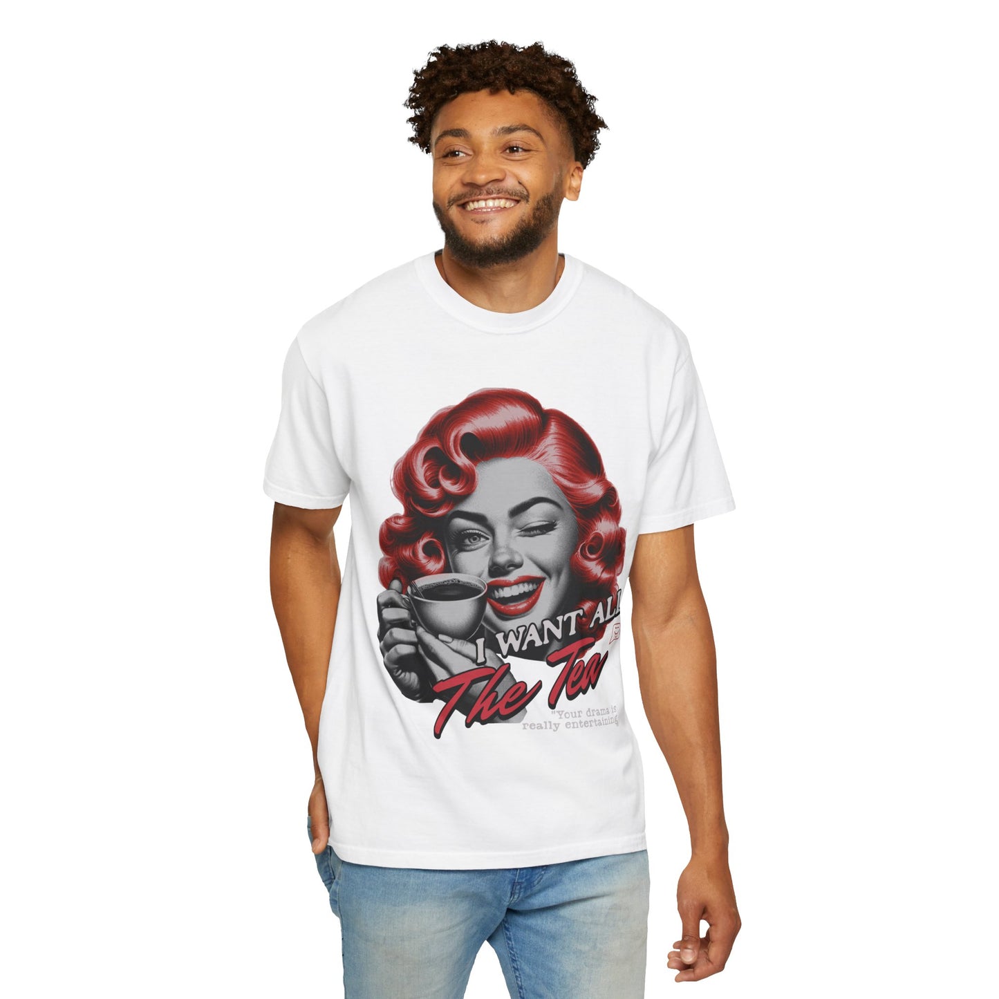 "I Want All The Tea" Retro T-shirt
