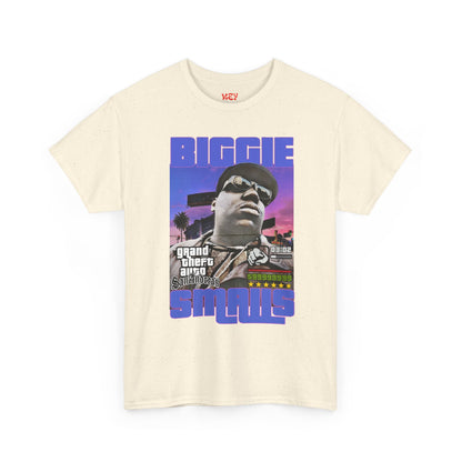 Biggie Tee — Retro Dragon Warrior Graphic T‑Shirt