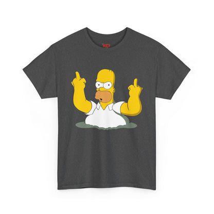 Homer Double Middle Fingers T-shirt