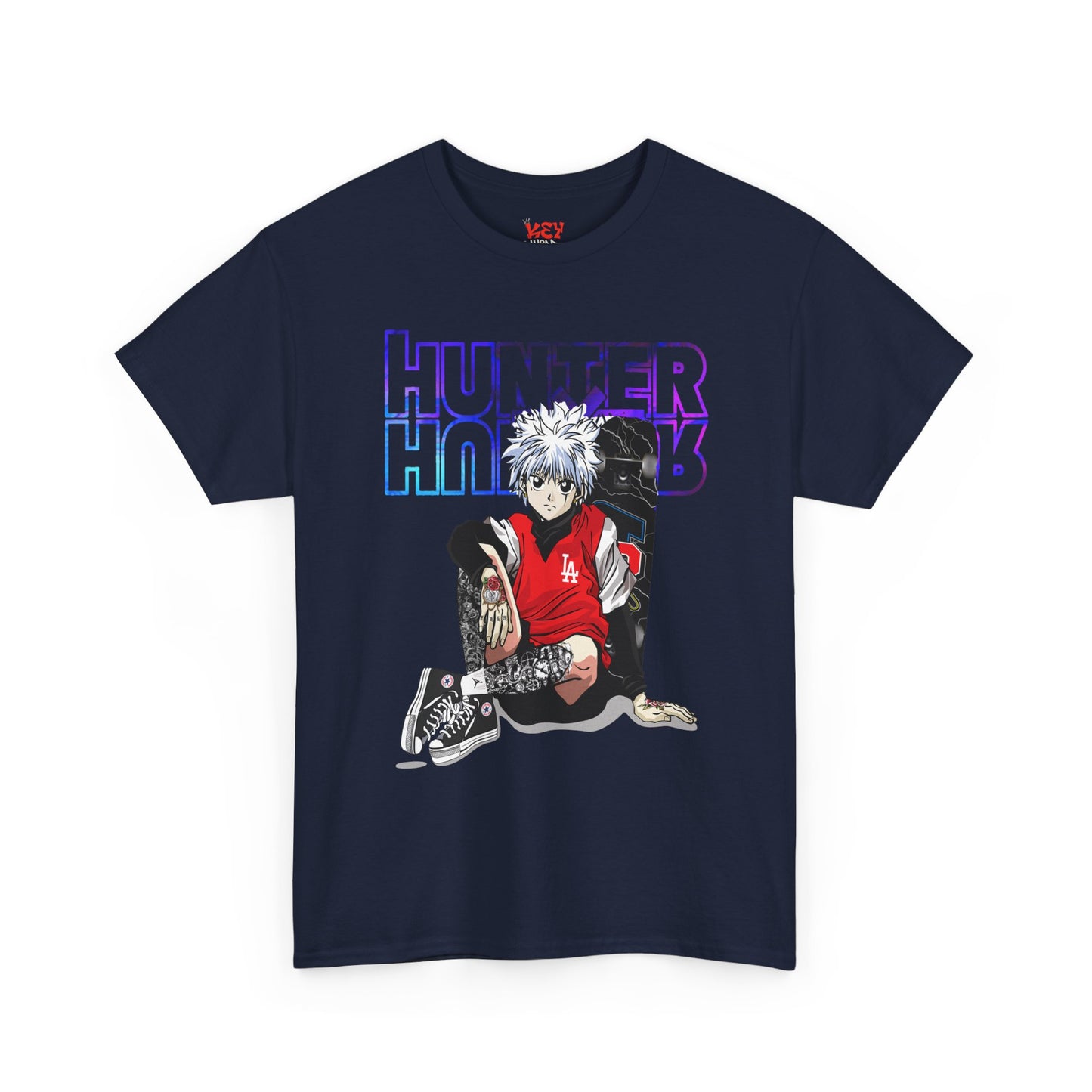 Hunter x Hunter Unisex Heavy Cotton Tee - Anime Graphic Tee