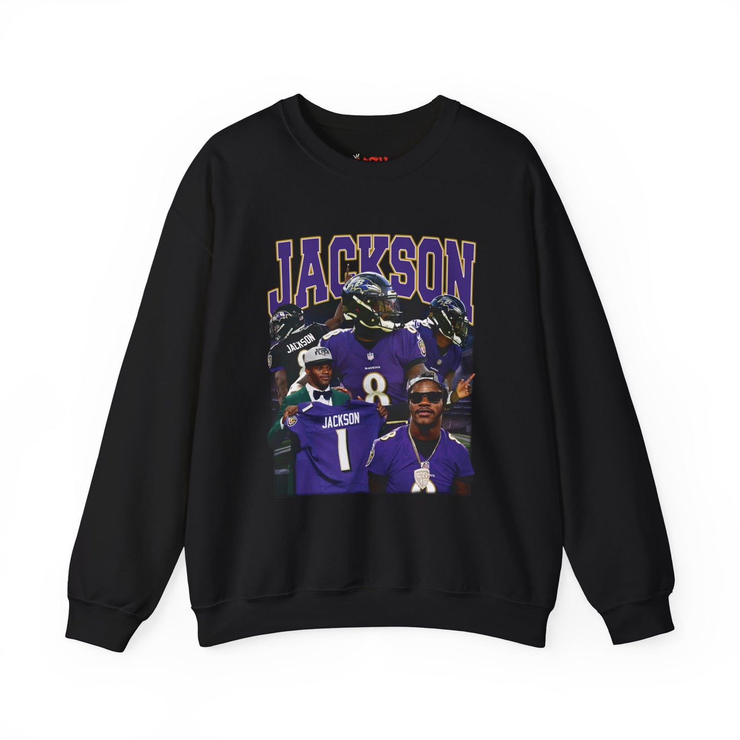 Lamar Jackson Graphic Crewneck Sweatshirt | Cozy Sports Apparel | Unisex Casual Wear | Perfect for Game Day, Gifts, Stylish & Comfy Sweatshirt