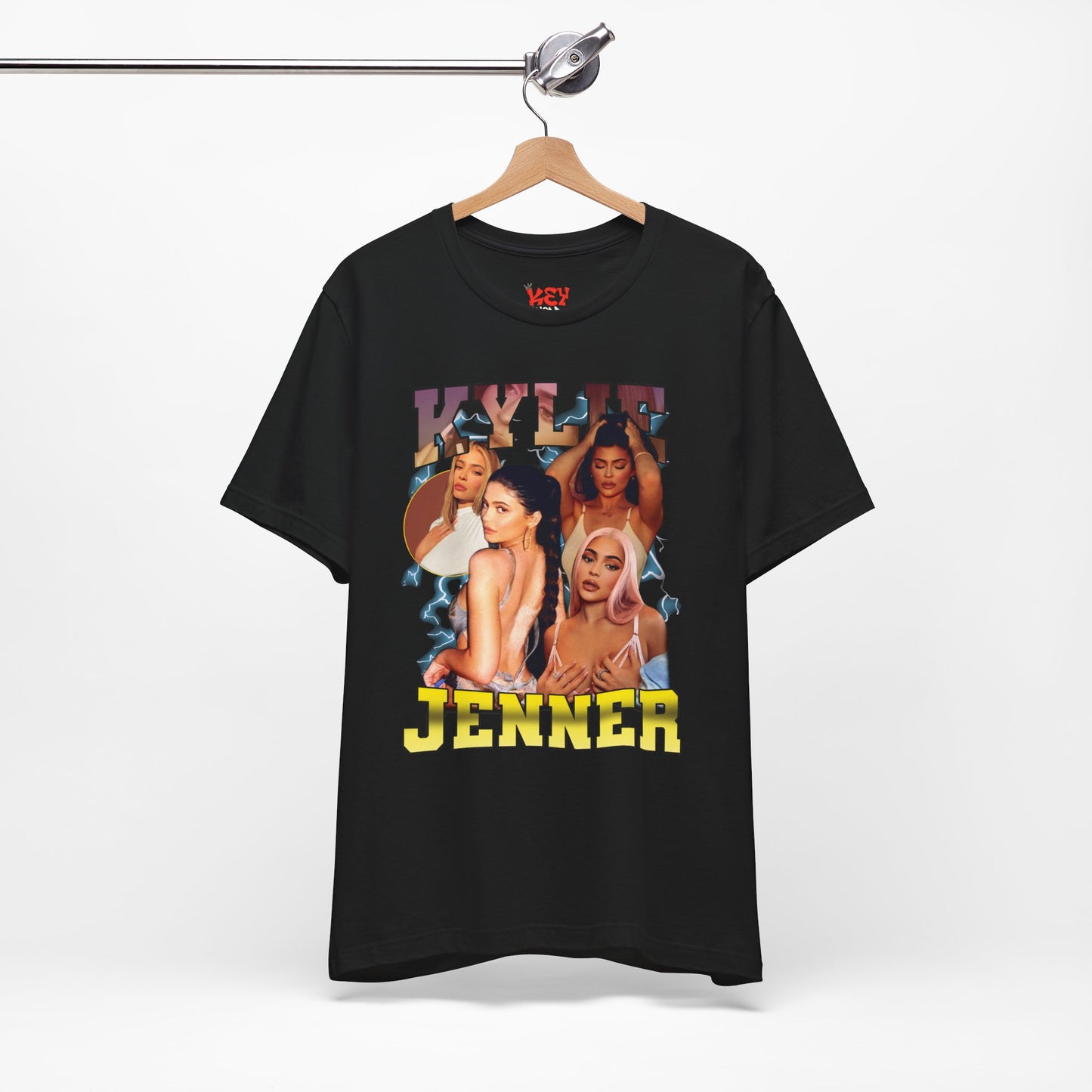 Bootleg Kylie Jenner Graphic Tee — Retro Collage