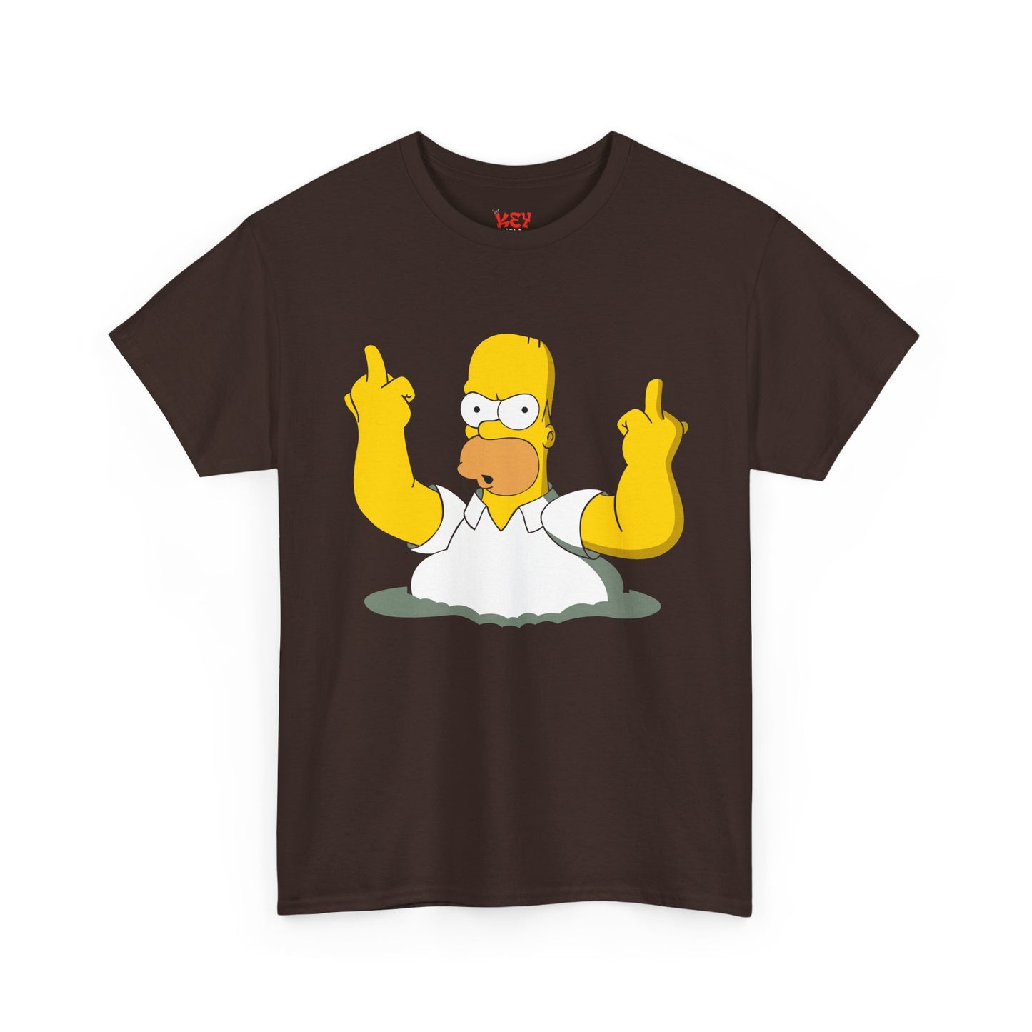 Homer Double Middle Fingers T-shirt