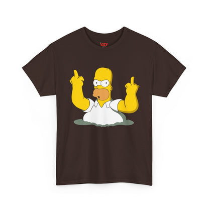 Homer Double Middle Fingers T-shirt