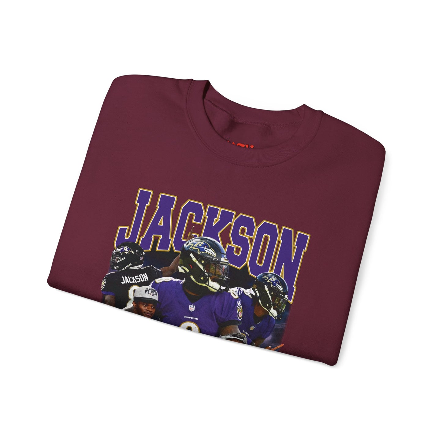 Lamar Jackson Graphic Crewneck Sweatshirt | Cozy Sports Apparel | Unisex Casual Wear | Perfect for Game Day, Gifts, Stylish & Comfy Sweatshirt