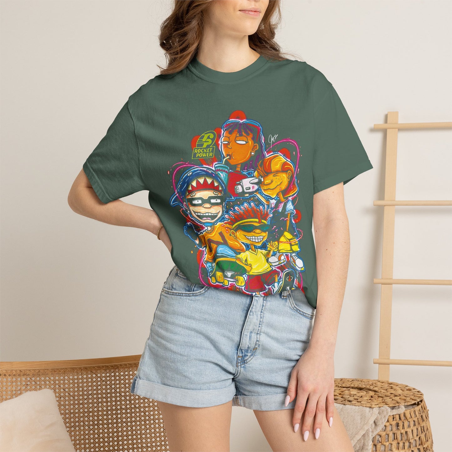 Rocket Power Retro Graphic T-shirt
