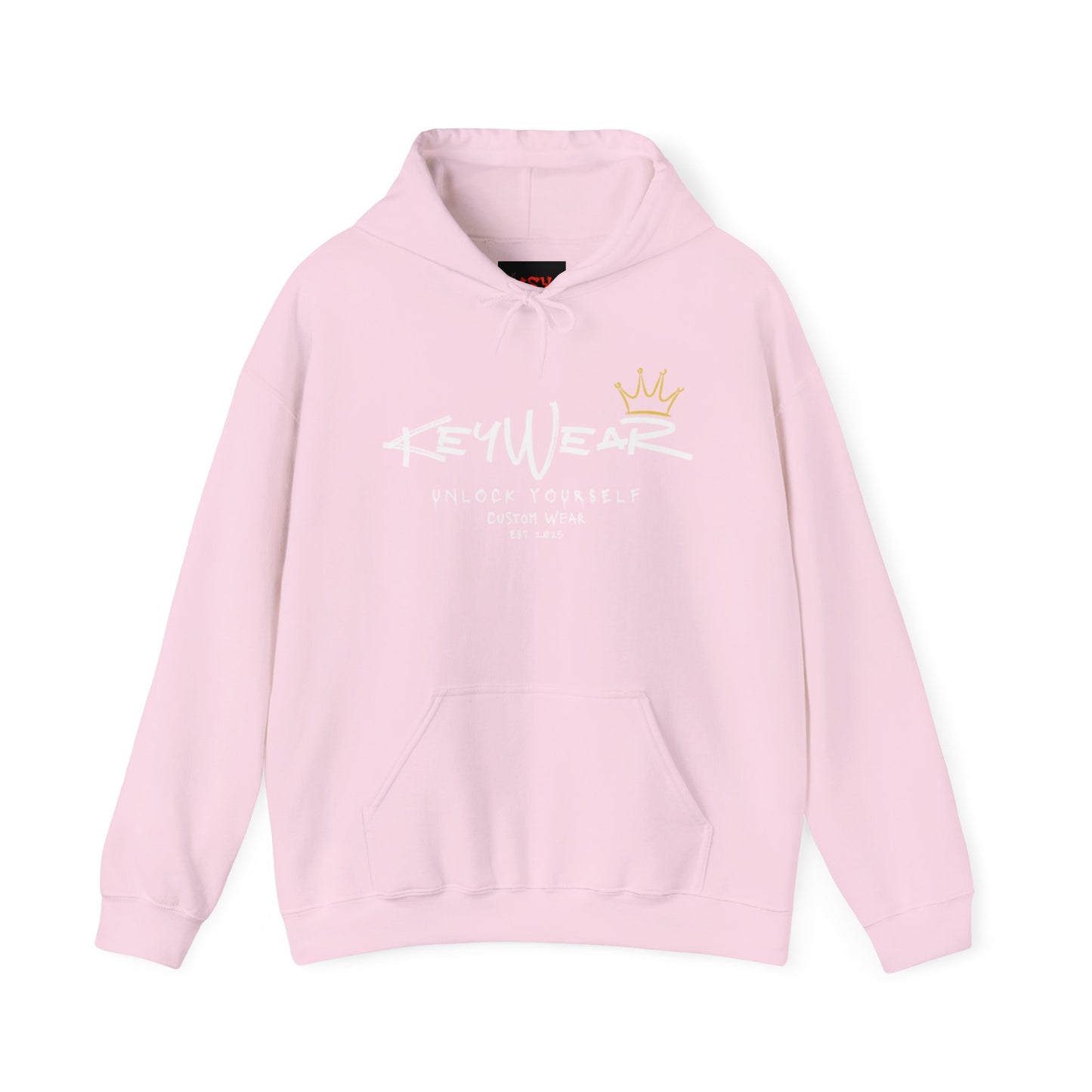Keywear Merch Crown Emblem Unisex Hooded Sweatshirt, Cozy Hoodie, Fashionable Pullover, Gift for Him/Her, Casual Style, Birthday Gift