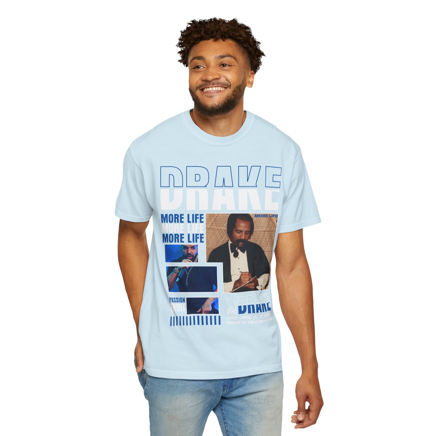Vintage Drake 'More Life' Graphic T-Shirt