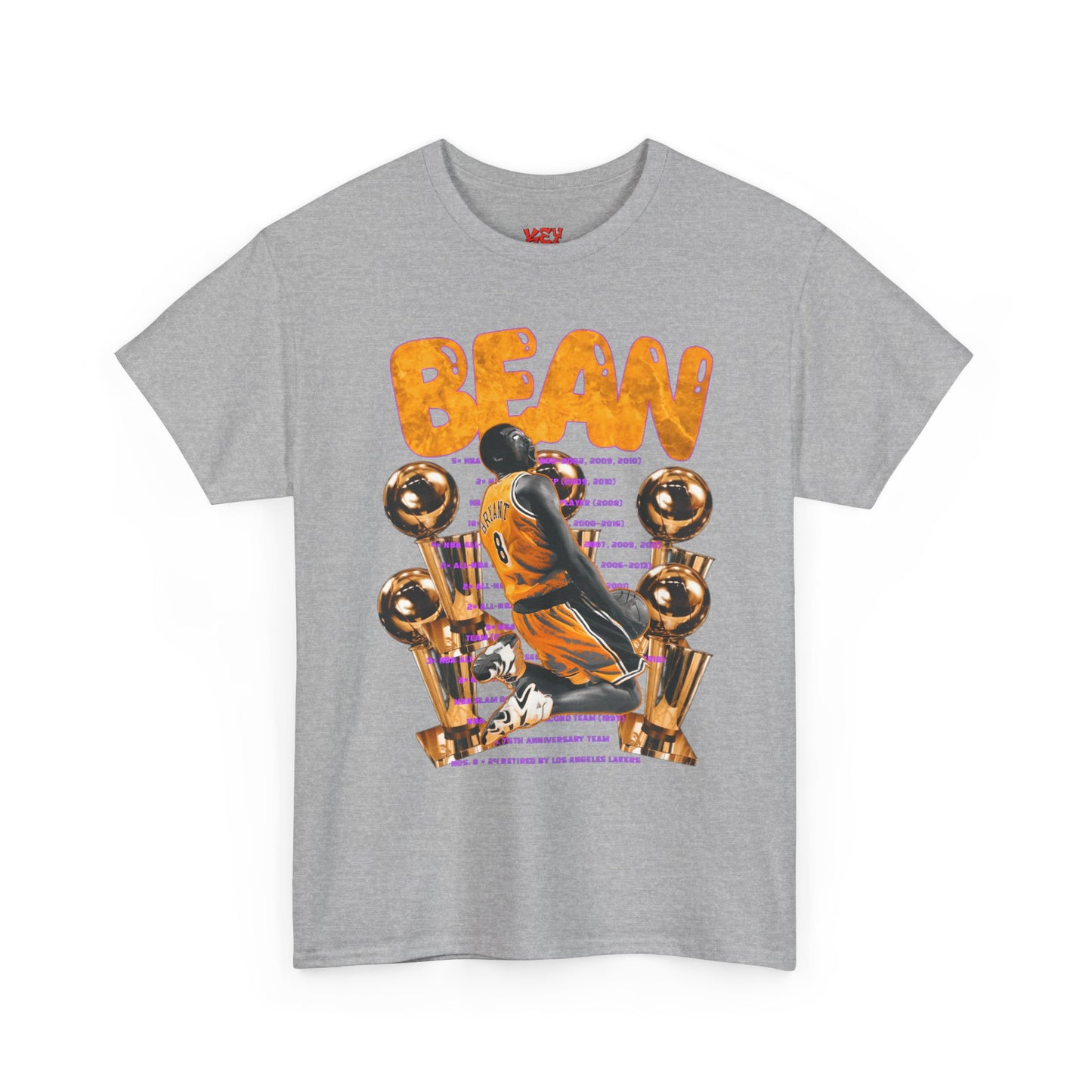Kobe "Bean" Bryant Unisex Heavy Cotton Tee