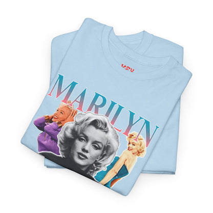 Marilyn  Collage Tee — Vintage Pop Culture Icon T‑Shirt