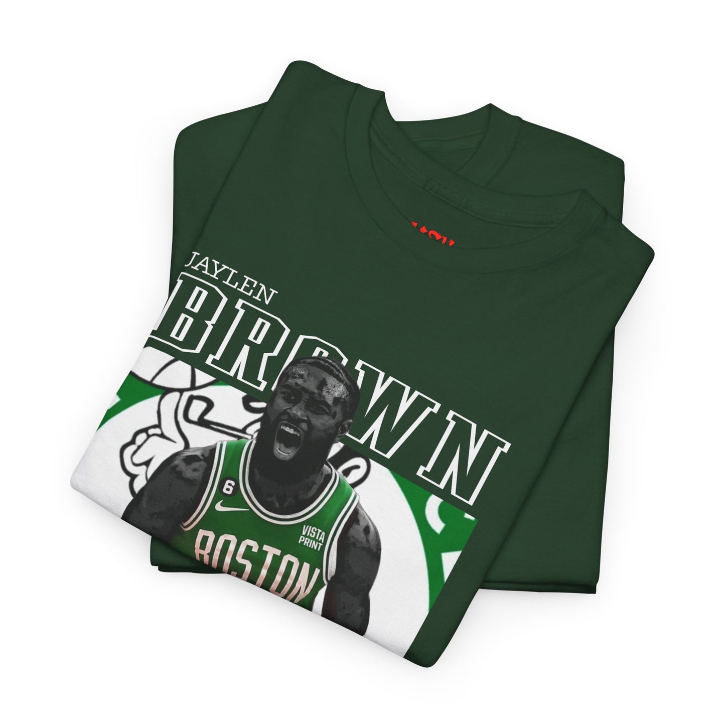 Jaylen Brown Boston Celtics Graphic Tee — NBA Player Basketball Fan Shirt