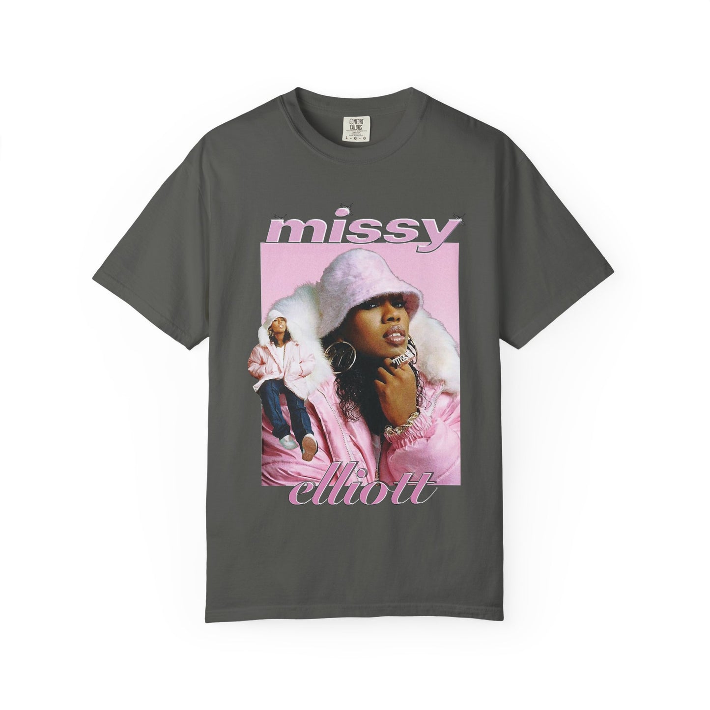 Missy Elliot Graphic T-shirt Portrait