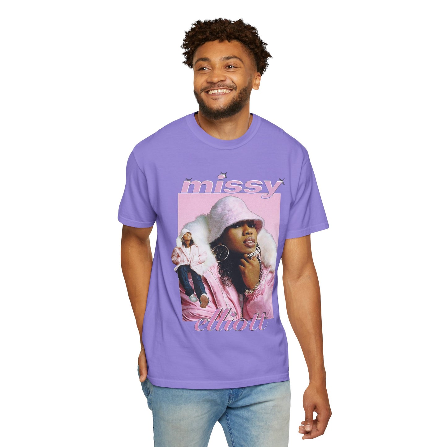 Missy Elliot Graphic T-shirt Portrait