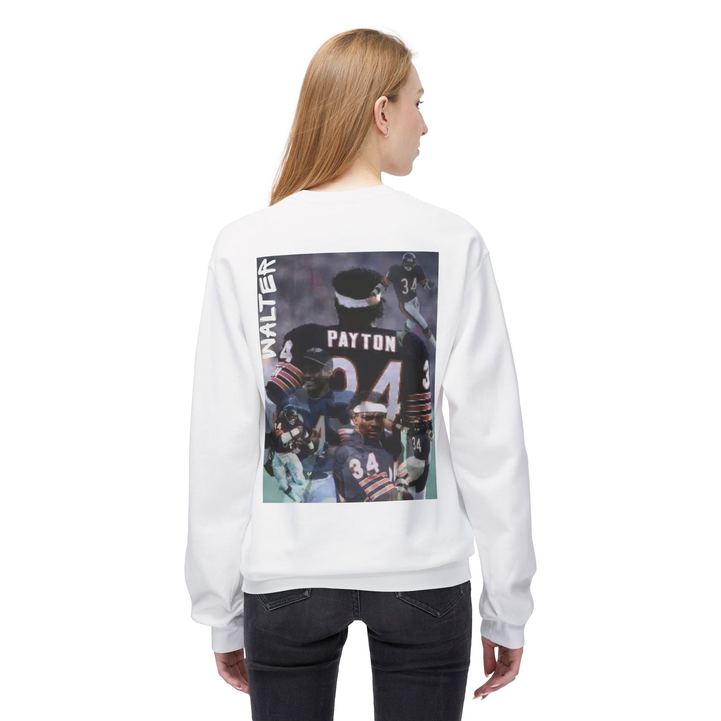 Walter Payton Tribute Crewneck Sweatshirt - Unisex Midweight Fleece
