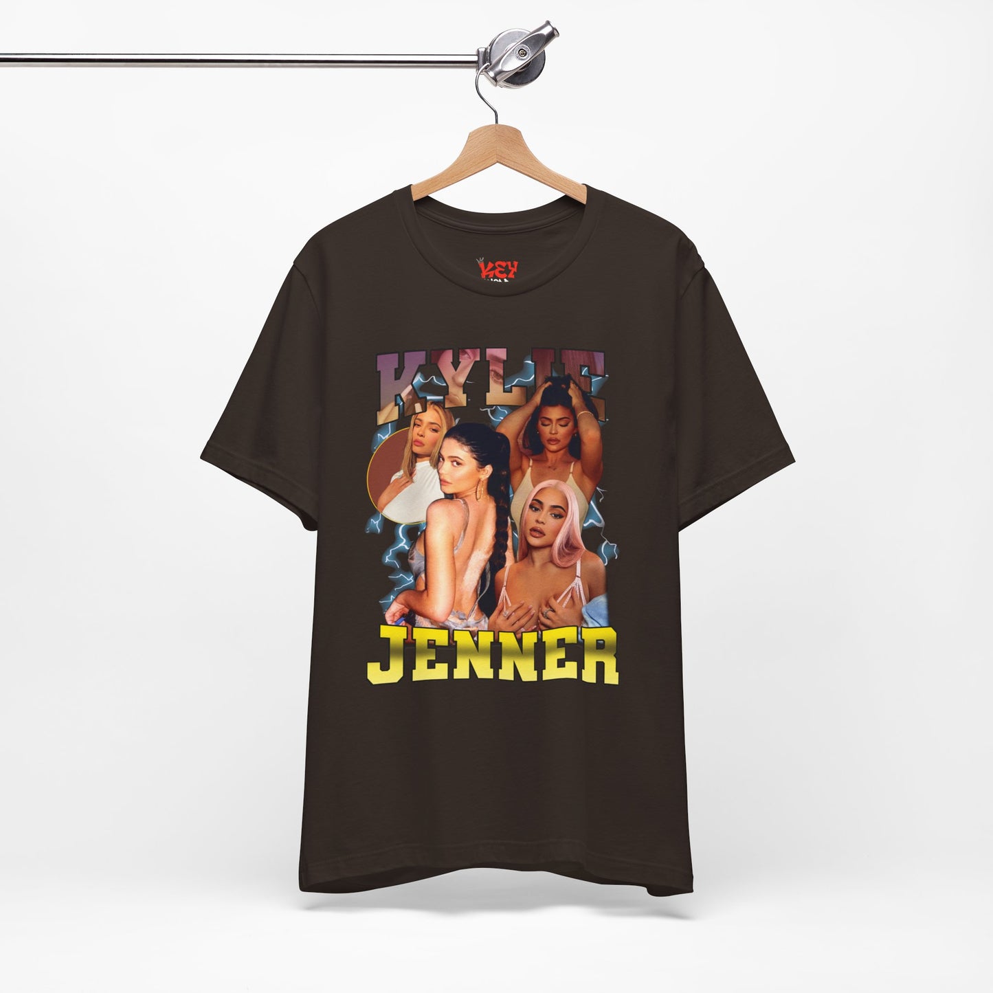 Bootleg Kylie Jenner Graphic Tee — Retro Collage