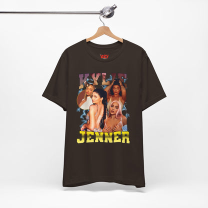 Bootleg Kylie Jenner Graphic Tee — Retro Collage