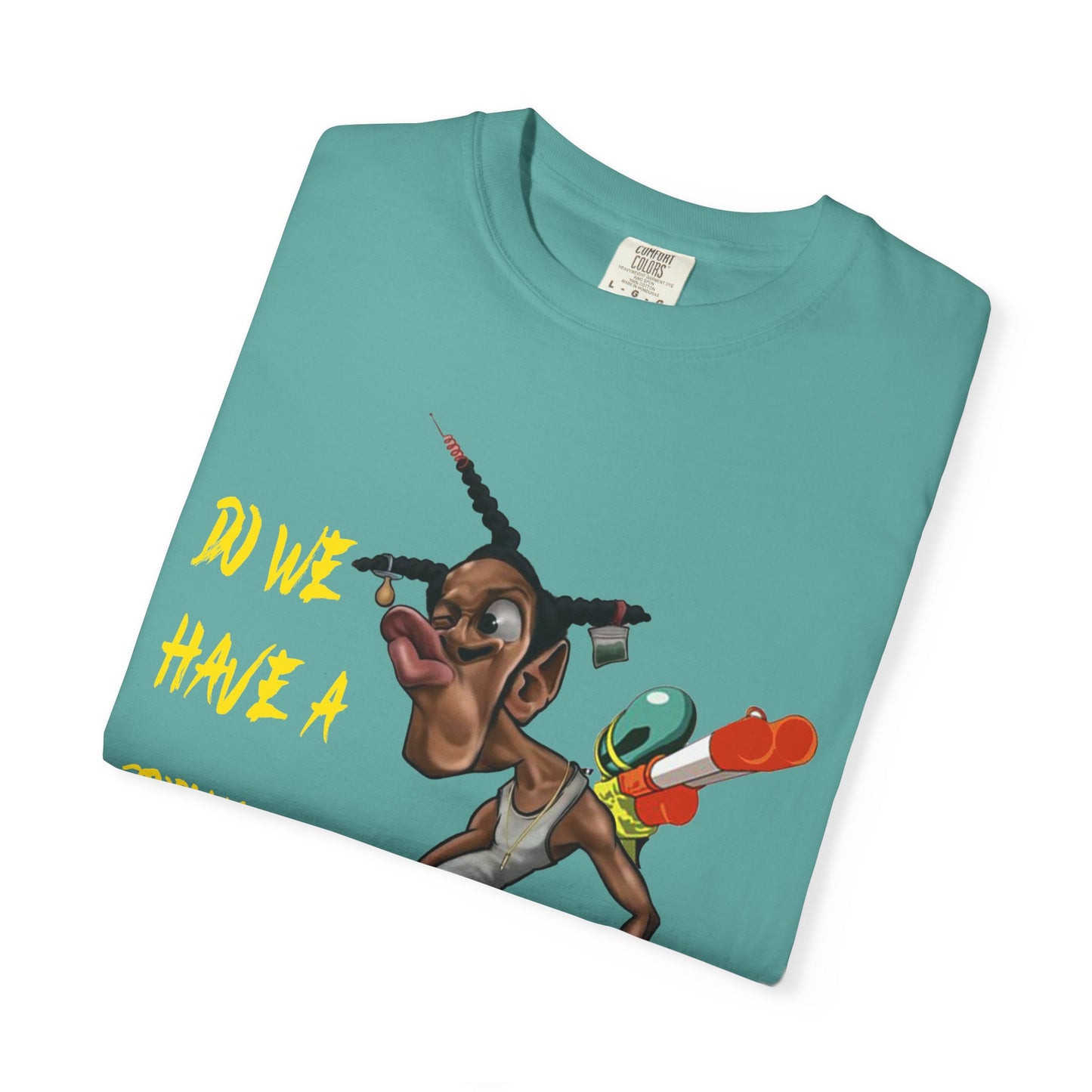 Don’t Be a Menace Graphic T-Shirt — “Do We Have a Problem?” Urban Cartoon Streetwear