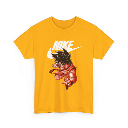 Nike x Anime Kid Graphic Tee — Retro Goku-Inspired Streetwear