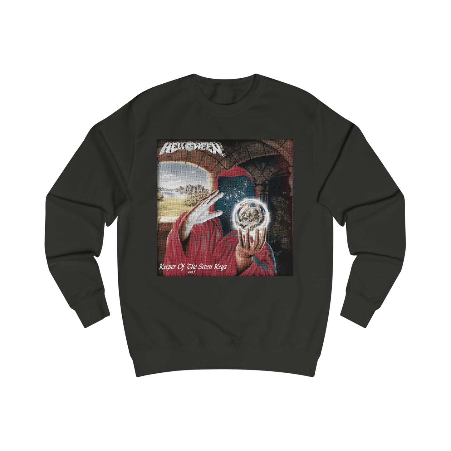 Heavy Metal Album Art Sweatshirt — 'Resist Of The Sine Vie' Graphic Crewneck