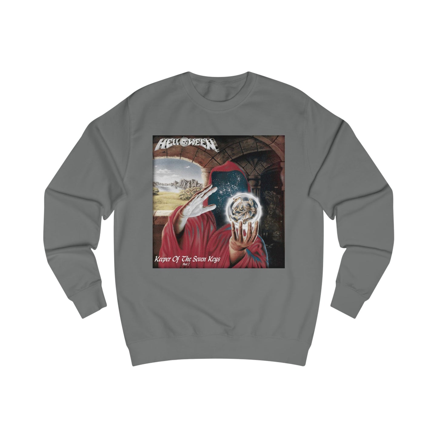 Heavy Metal Album Art Sweatshirt — 'Resist Of The Sine Vie' Graphic Crewneck