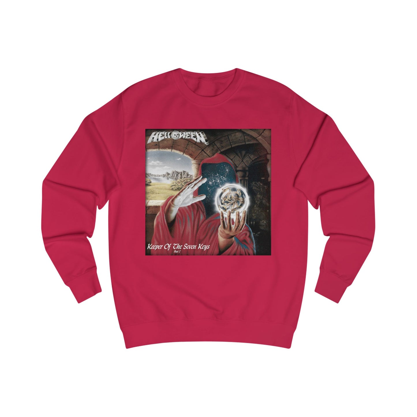 Heavy Metal Album Art Sweatshirt — 'Resist Of The Sine Vie' Graphic Crewneck