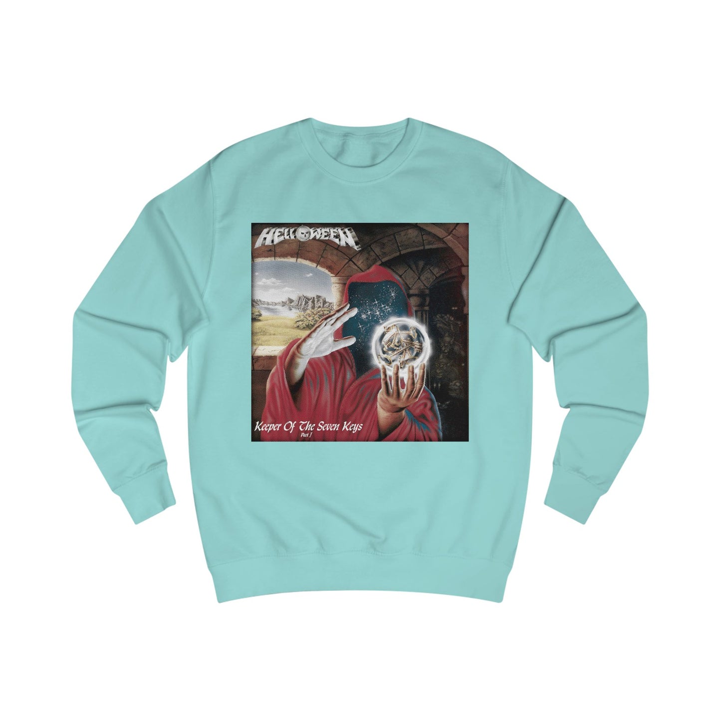 Heavy Metal Album Art Sweatshirt — 'Resist Of The Sine Vie' Graphic Crewneck
