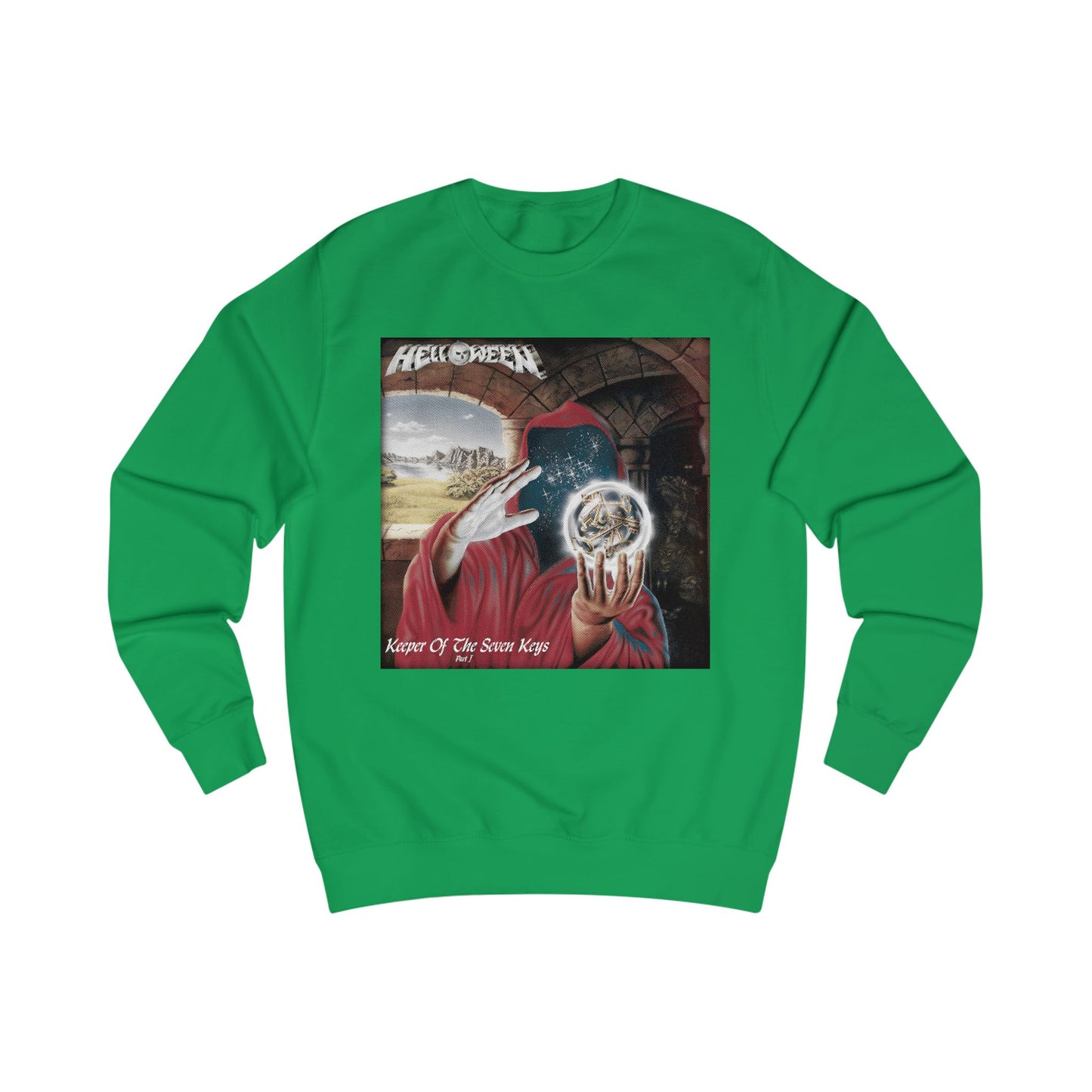 Heavy Metal Album Art Sweatshirt — 'Resist Of The Sine Vie' Graphic Crewneck