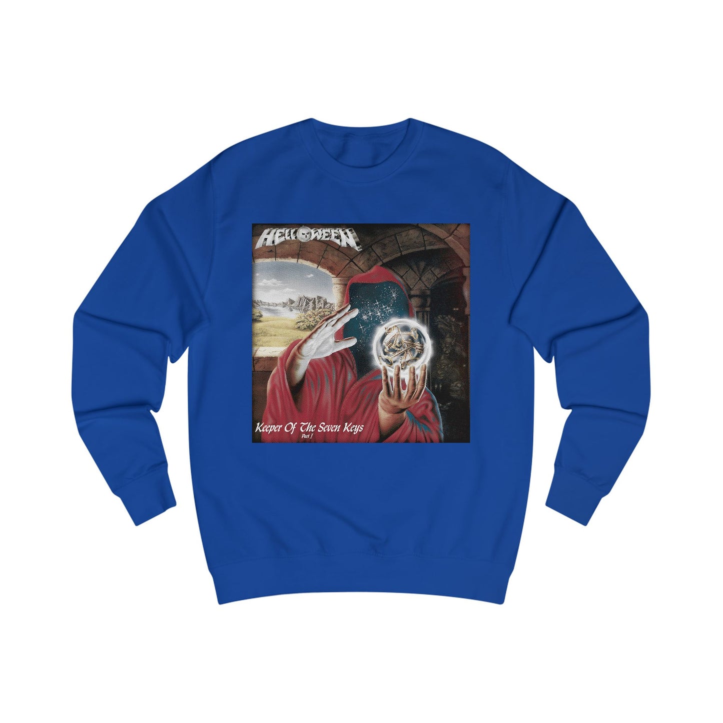 Heavy Metal Album Art Sweatshirt — 'Resist Of The Sine Vie' Graphic Crewneck