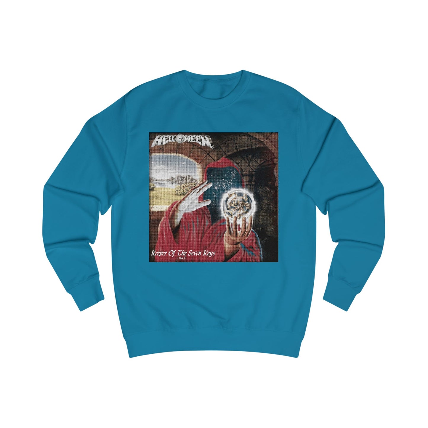 Heavy Metal Album Art Sweatshirt — 'Resist Of The Sine Vie' Graphic Crewneck
