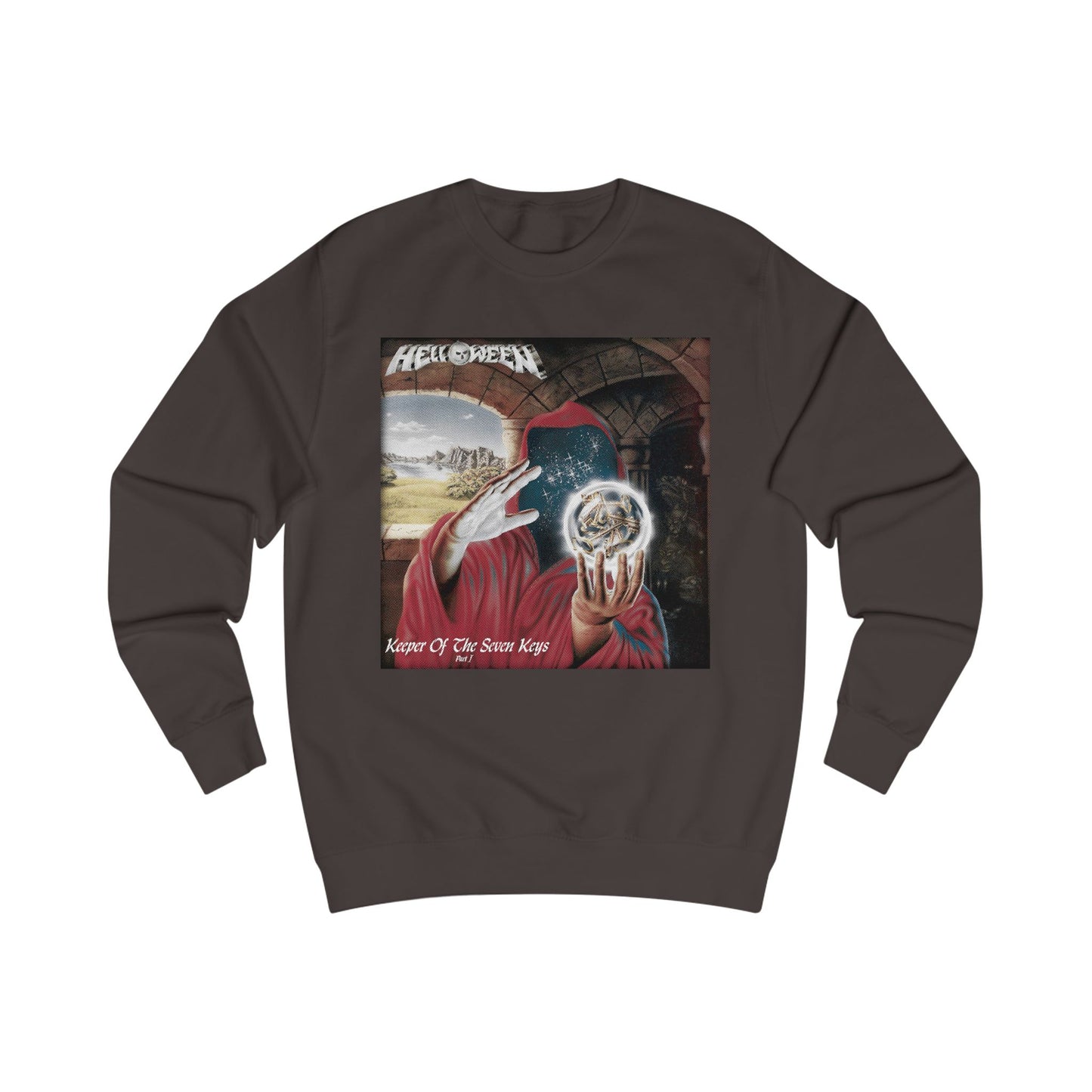 Heavy Metal Album Art Sweatshirt — 'Resist Of The Sine Vie' Graphic Crewneck