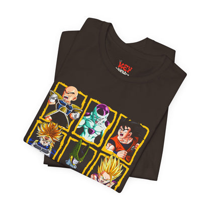 Dragon Ball Z Character Grid T-Shirt
