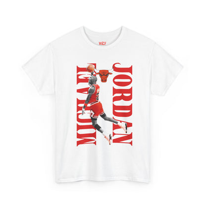 Michael Jordan Unisex Heavy Cotton Tee - Classic Basketball Style