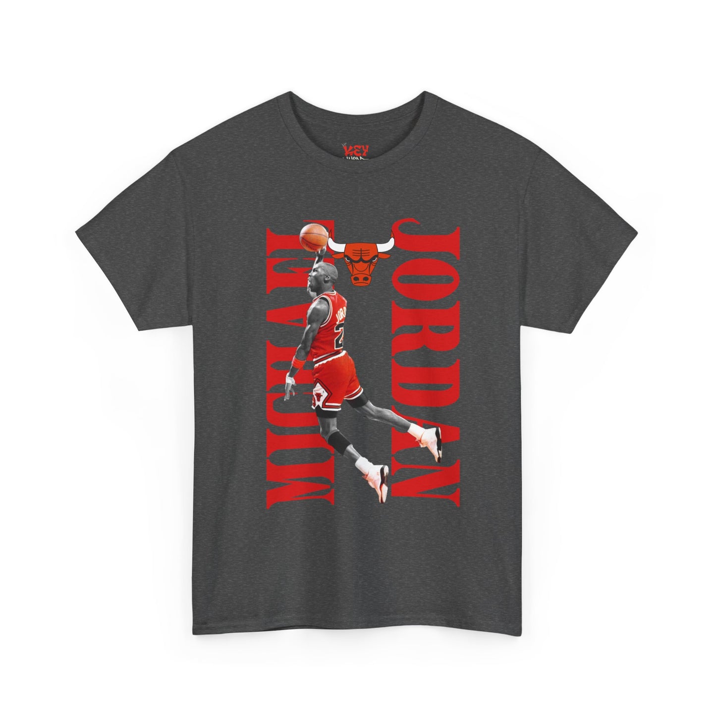 Michael Jordan Unisex Heavy Cotton Tee - Classic Basketball Style