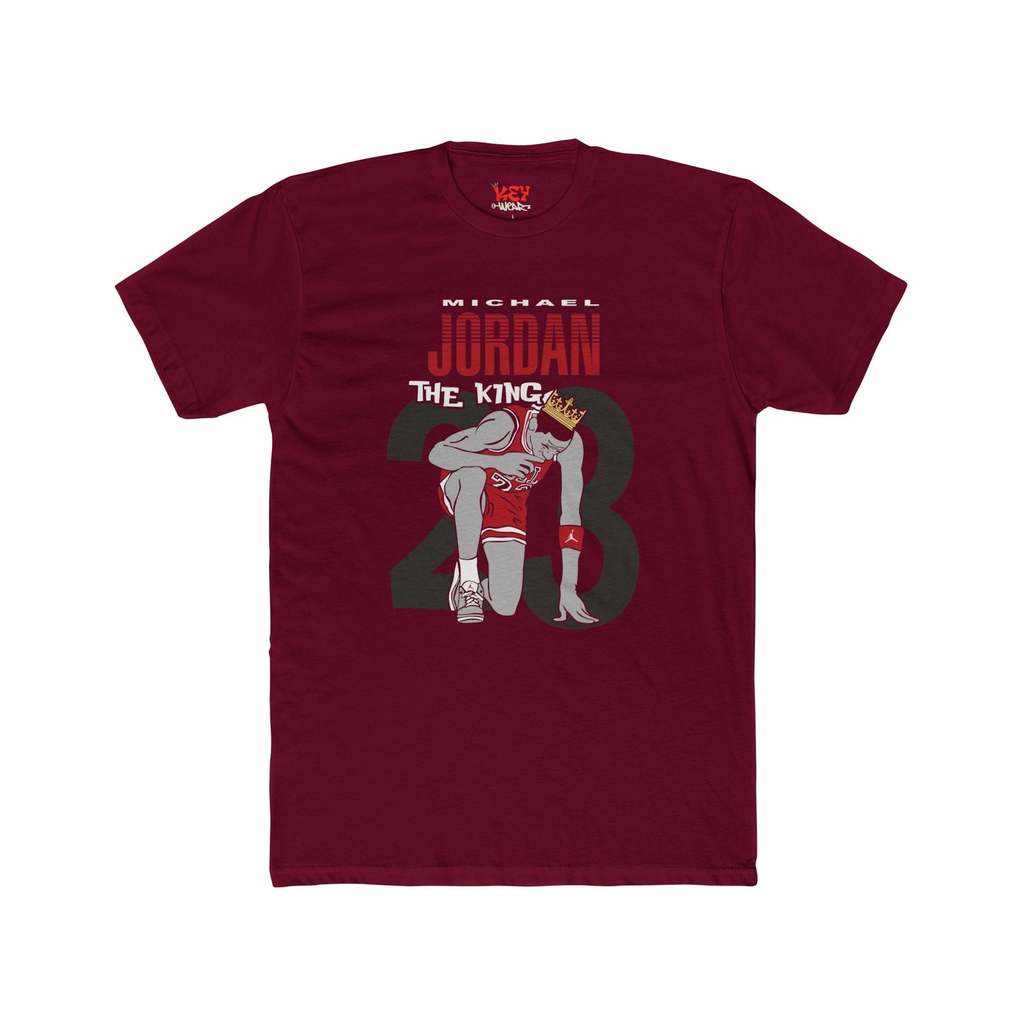 Jordan 23 Graphic Tee — "The King" Vintage Basketball T‑Shirt